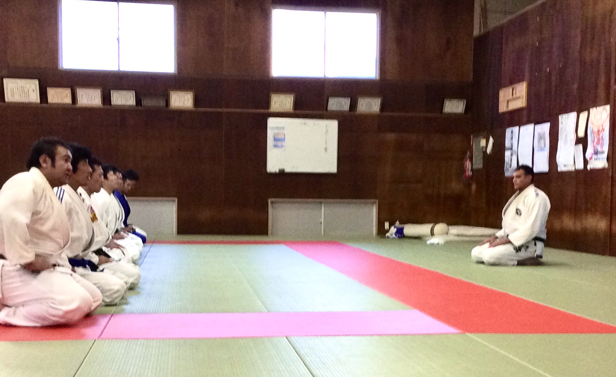 Training in Japan